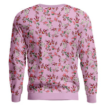 Load image into Gallery viewer, Strawberry Floral Unisex Crewneck Long Sleeve Top Herman 
