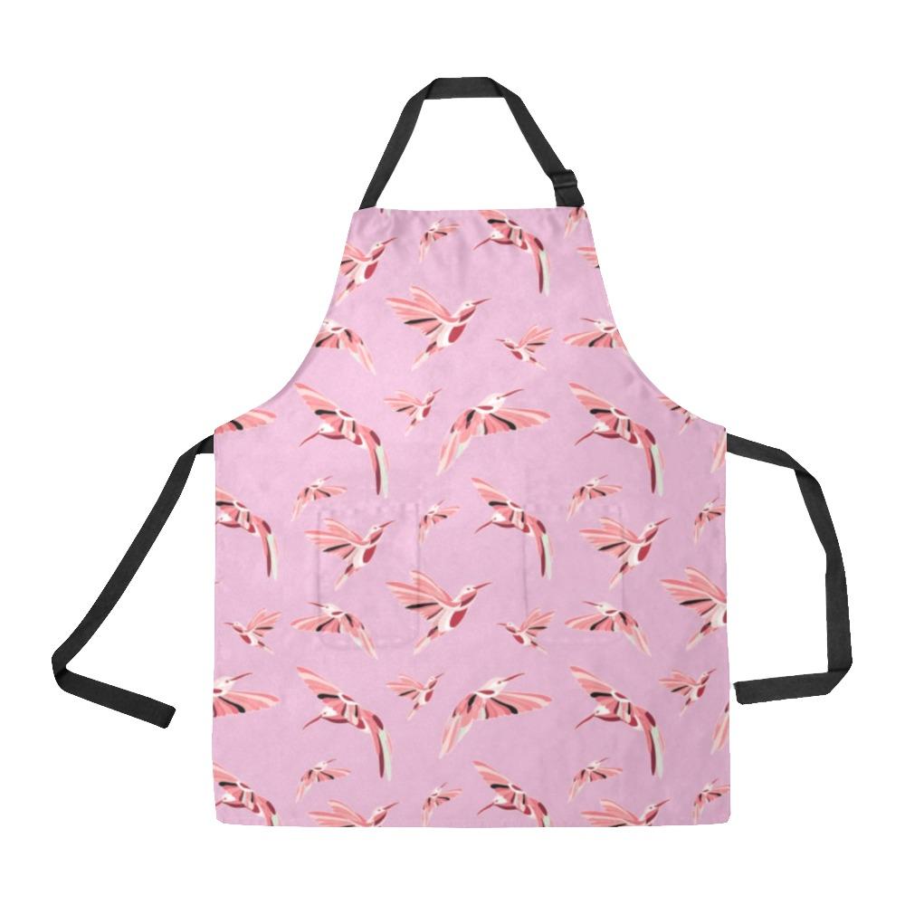 Strawberry Pink All Over Print Apron All Over Print Apron e-joyer 