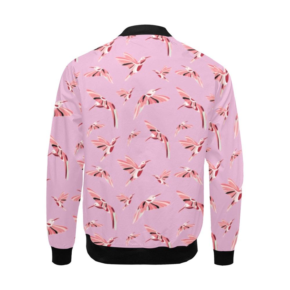 Strawberry Pink All Over Print Bomber Jacket for Men (Model H19) All Over Print Bomber Jacket for Men (H19) e-joyer 