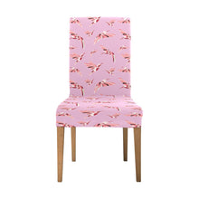 Load image into Gallery viewer, Strawberry Pink Chair Cover (Pack of 6) Chair Cover (Pack of 6) e-joyer 
