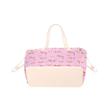 Load image into Gallery viewer, Strawberry Pink Clover Canvas Tote Bag (Model 1661) Clover Canvas Tote Bag (1661) e-joyer 
