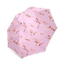 Load image into Gallery viewer, Strawberry Pink Foldable Umbrella (Model U01) Foldable Umbrella e-joyer 
