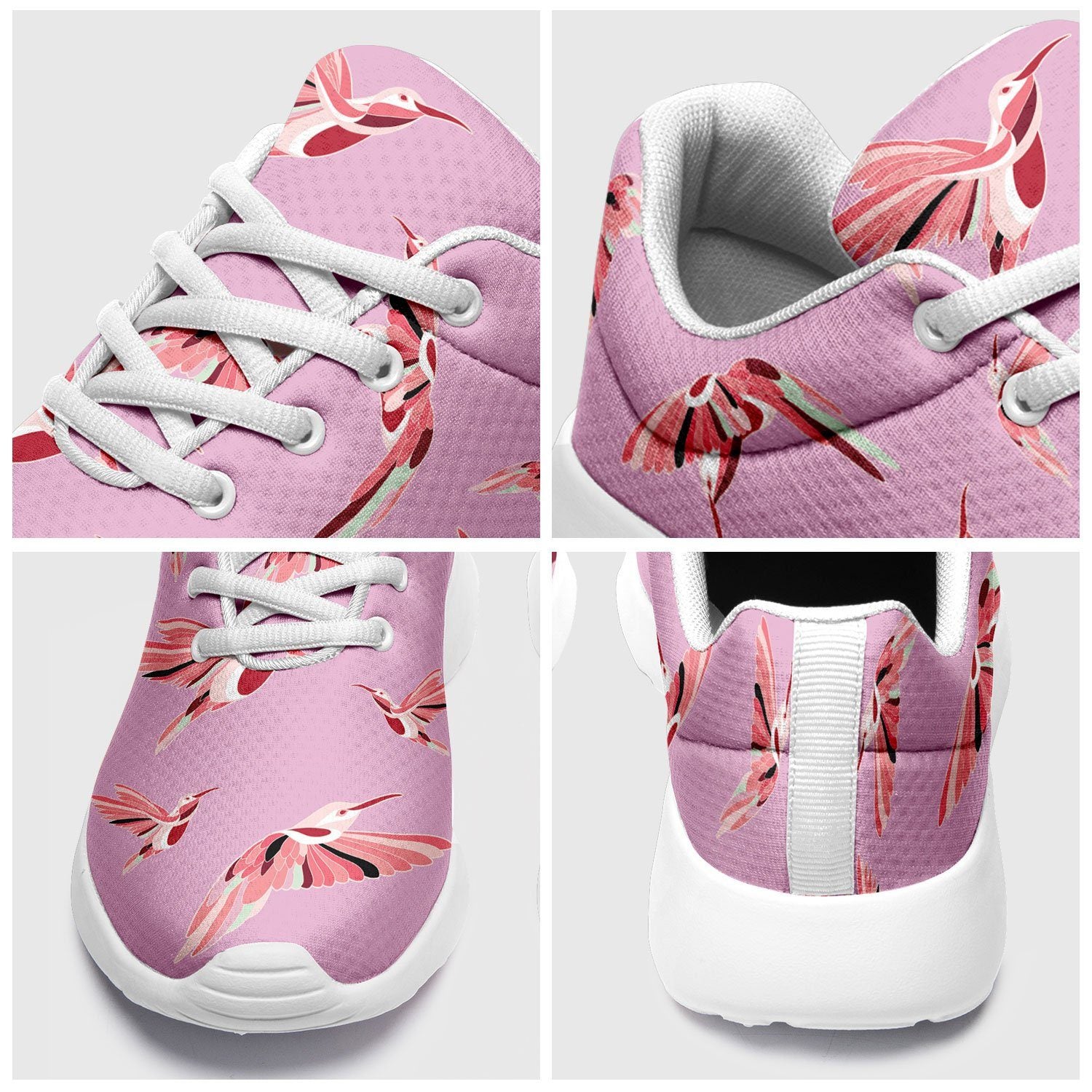 Strawberry Pink Ikkaayi Sport Sneakers ikkaayi Herman 