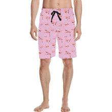 Load image into Gallery viewer, Strawberry Pink Men&#39;s All Over Print Casual Shorts (Model L23) short e-joyer 
