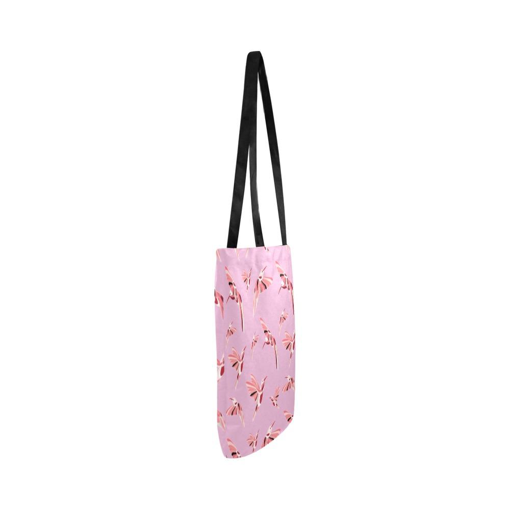 Strawberry Pink Reusable Shopping Bag Model 1660 (Two sides) Shopping Tote Bag (1660) e-joyer 