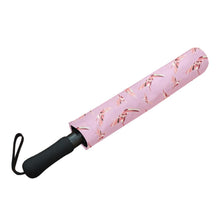 Load image into Gallery viewer, Strawberry Pink Semi-Automatic Foldable Umbrella (Model U05) Semi-Automatic Foldable Umbrella e-joyer 
