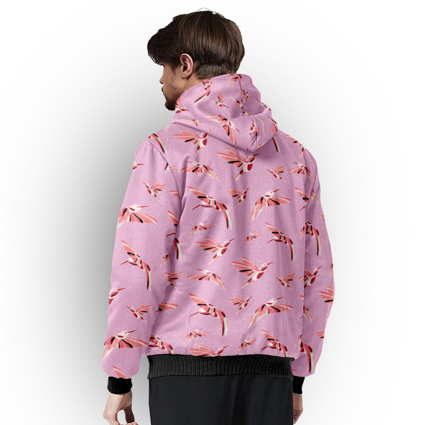 Strawberry Pink Sherpa Hoodie hoodie Herman 