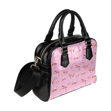 Load image into Gallery viewer, Strawberry Pink Shoulder Handbag (Model 1634) Shoulder Handbags (1634) e-joyer 
