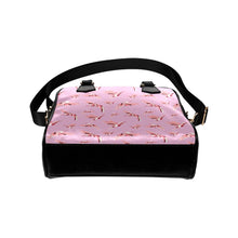 Load image into Gallery viewer, Strawberry Pink Shoulder Handbag (Model 1634) Shoulder Handbags (1634) e-joyer 
