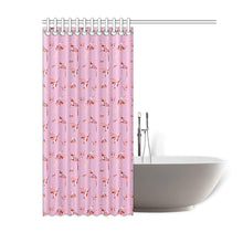 Load image into Gallery viewer, Strawberry Pink Shower Curtain 60&quot;x72&quot; Shower Curtain 60&quot;x72&quot; e-joyer 
