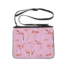 Load image into Gallery viewer, Strawberry Pink Slim Clutch Bag (Model 1668) Slim Clutch Bags (1668) e-joyer 
