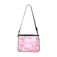 Load image into Gallery viewer, Strawberry Pink Small Shoulder Bag (Model 1710) Small Shoulder Bag (1710) e-joyer 
