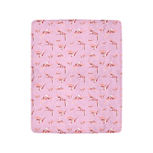 Strawberry Pink Ultra-Soft Micro Fleece Blanket 40"x50" Ultra-Soft Blanket 40''x50'' e-joyer 