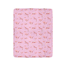 Load image into Gallery viewer, Strawberry Pink Ultra-Soft Micro Fleece Blanket 40&quot;x50&quot; Ultra-Soft Blanket 40&#39;&#39;x50&#39;&#39; e-joyer 
