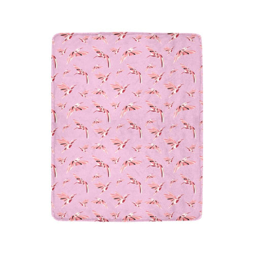 Strawberry Pink Ultra-Soft Micro Fleece Blanket 40