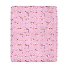 Load image into Gallery viewer, Strawberry Pink Ultra-Soft Micro Fleece Blanket 50&quot;x60&quot; Ultra-Soft Blanket 50&#39;&#39;x60&#39;&#39; e-joyer 
