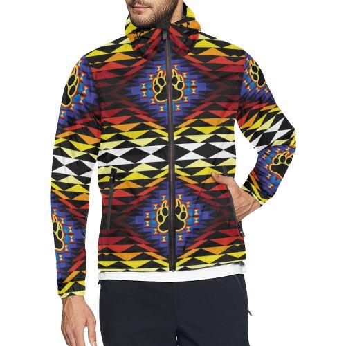 Sunset Bearpaw All Over Print Windbreaker for Men (Model H23) All Over Print Windbreaker for Men (H23) e-joyer 