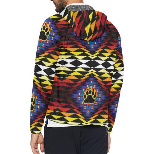 Sunset Bearpaw All Over Print Windbreaker for Men (Model H23) All Over Print Windbreaker for Men (H23) e-joyer 