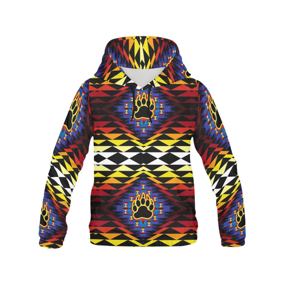 Sunset Bearpaw Blanket All Over Print Hoodie for Men (USA Size) (Model H13) All Over Print Hoodie for Men (H13) e-joyer 