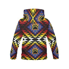 Load image into Gallery viewer, Sunset Bearpaw Blanket All Over Print Hoodie for Women (USA Size) (Model H13) All Over Print Hoodie for Women (H13) e-joyer 
