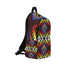 Load image into Gallery viewer, Sunset Bearpaw Blanket Fabric Backpack for Adult (Model 1659) Casual Backpack for Adult (1659) e-joyer 
