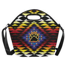 Load image into Gallery viewer, Sunset Bearpaw Blanket Neoprene Lunch Bag/Large (Model 1669) Neoprene Lunch Bag/Large (1669) e-joyer 
