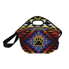 Load image into Gallery viewer, Sunset Bearpaw Blanket Neoprene Lunch Bag/Large (Model 1669) Neoprene Lunch Bag/Large (1669) e-joyer 
