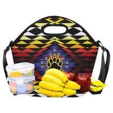 Load image into Gallery viewer, Sunset Bearpaw Blanket Neoprene Lunch Bag/Large (Model 1669) Neoprene Lunch Bag/Large (1669) e-joyer 
