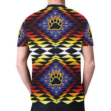 Load image into Gallery viewer, Sunset Bearpaw Blanket New All Over Print T-shirt for Men (Model T45) New All Over Print T-shirt for Men (T45) e-joyer 
