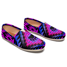 Load image into Gallery viewer, Sunset Bearpaw Blanket Pink Casual Unisex Slip On Shoe Herman 
