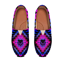 Load image into Gallery viewer, Sunset Bearpaw Blanket Pink Casual Unisex Slip On Shoe Herman 
