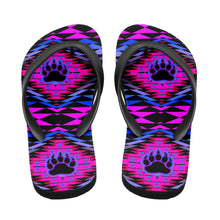 Load image into Gallery viewer, Sunset Bearpaw Blanket Pink Flip Flops 49 Dzine 
