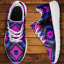 Load image into Gallery viewer, Sunset Bearpaw Blanket Pink Ikkaayi Sport Sneakers 49 Dzine 
