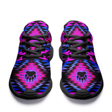 Load image into Gallery viewer, Sunset Bearpaw Blanket Pink Ikkaayi Sport Sneakers 49 Dzine 
