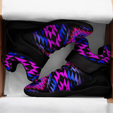 Load image into Gallery viewer, Sunset Bearpaw Blanket Pink Ipottaa Basketball / Sport High Top Shoes - Black Sole 49 Dzine 
