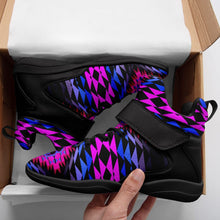 Load image into Gallery viewer, Sunset Bearpaw Blanket Pink Ipottaa Basketball / Sport High Top Shoes - Black Sole 49 Dzine 
