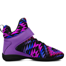 Load image into Gallery viewer, Sunset Bearpaw Blanket Pink Ipottaa Basketball / Sport High Top Shoes - Black Sole 49 Dzine 
