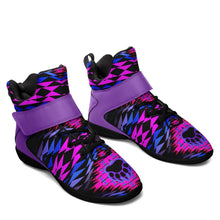 Load image into Gallery viewer, Sunset Bearpaw Blanket Pink Ipottaa Basketball / Sport High Top Shoes - Black Sole 49 Dzine 
