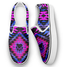 Load image into Gallery viewer, Sunset Bearpaw Blanket Pink Otoyimm Canvas Slip On Shoes 49 Dzine 
