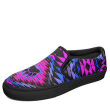 Load image into Gallery viewer, Sunset Bearpaw Blanket Pink Otoyimm Canvas Slip On Shoes 49 Dzine 
