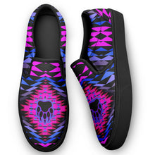 Load image into Gallery viewer, Sunset Bearpaw Blanket Pink Otoyimm Canvas Slip On Shoes 49 Dzine 
