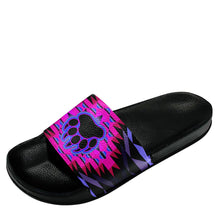 Load image into Gallery viewer, Sunset Bearpaw Blanket Pink Slide Sandals 49 Dzine 
