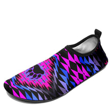 Load image into Gallery viewer, Sunset Bearpaw Blanket Pink Sockamoccs Slip On Shoes 49 Dzine 
