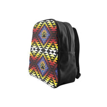 Load image into Gallery viewer, Sunset Bearpaw Blanket School Backpack (Model 1601)(Small) School Backpacks/Small (1601) e-joyer 
