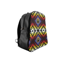 Load image into Gallery viewer, Sunset Bearpaw Blanket School Backpack (Model 1601)(Small) School Backpacks/Small (1601) e-joyer 
