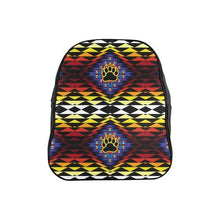 Load image into Gallery viewer, Sunset Bearpaw Blanket School Backpack (Model 1601)(Small) School Backpacks/Small (1601) e-joyer 
