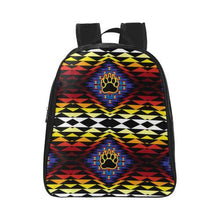 Load image into Gallery viewer, Sunset Bearpaw Blanket School Backpack (Model 1601)(Small) School Backpacks/Small (1601) e-joyer 
