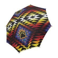 Load image into Gallery viewer, Sunset Bearpaw Semi-Automatic Foldable Umbrella Semi-Automatic Foldable Umbrella e-joyer 
