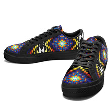 Load image into Gallery viewer, Sunset Blanket Aapisi Low Top Canvas Shoes Black Sole 49 Dzine 
