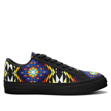 Load image into Gallery viewer, Sunset Blanket Aapisi Low Top Canvas Shoes Black Sole 49 Dzine 
